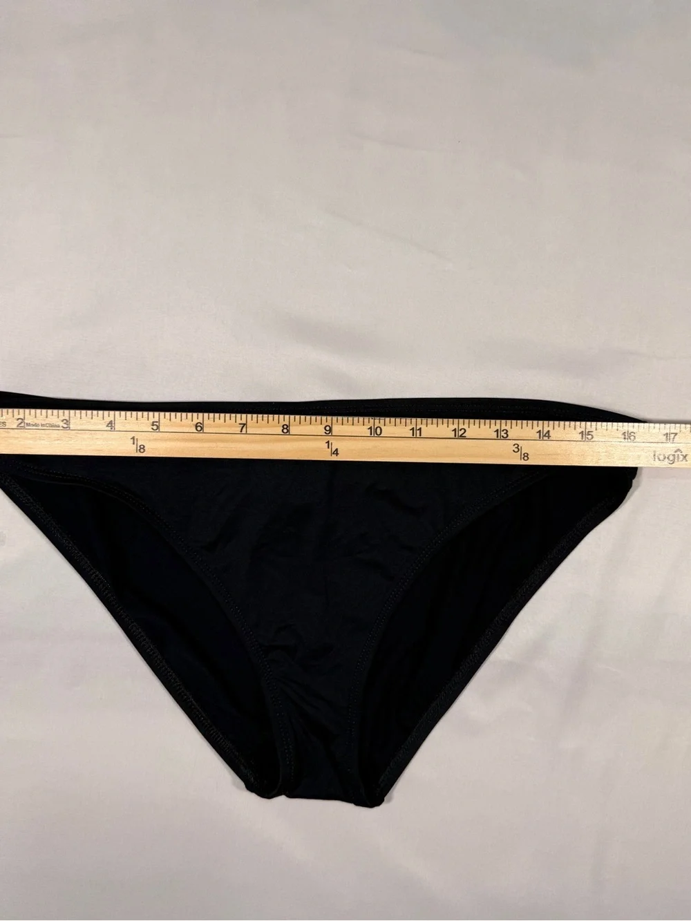 La Blanca Black Low-Rise Bikini Bottom Women’s Size 12